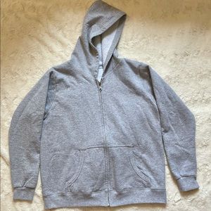 Basic zip up hoodie